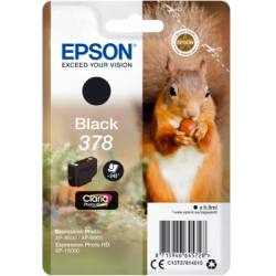 Epson Singlepack Black 378 Claria Photo HD Ink