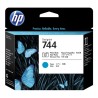 HP 744 Tisková hlava, černá a azurová, F9J86A