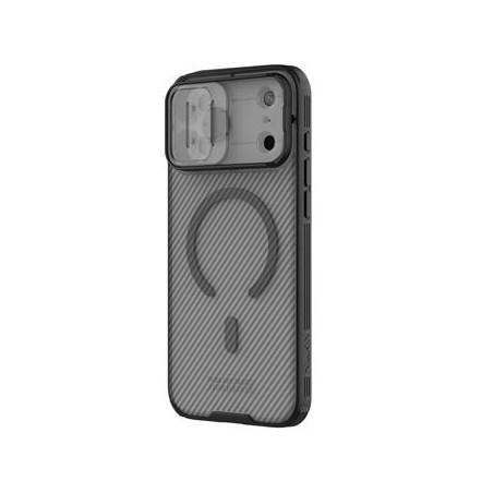 Nillkin CamShield PRO Magnetic Zadní Kryt pro Apple iPhone 17 Pro Max Transparent Black