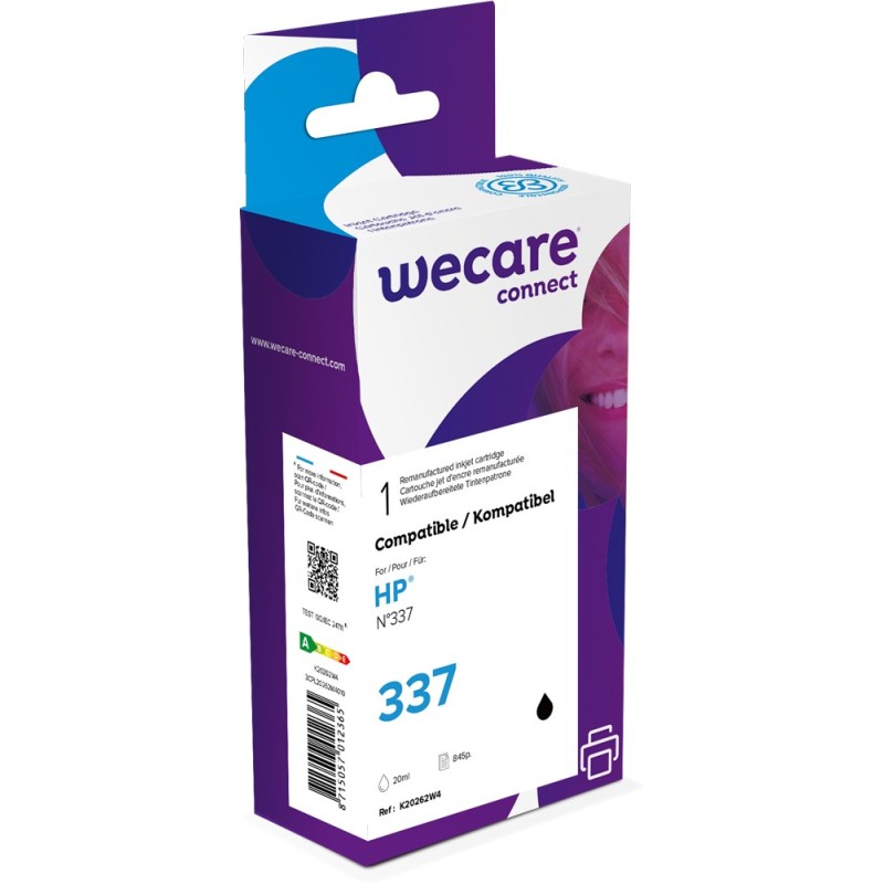 WECARE ARMOR cartridge pro HP DJ 5940 (C9364E), black/černá, 20ml