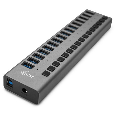 i-tec USB 3.0 nabíjecí HUB 16port + Power Adapter 90 W