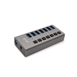 i-tec USB 3.0 nabíjecí HUB 7port + Power Adapter 36 W