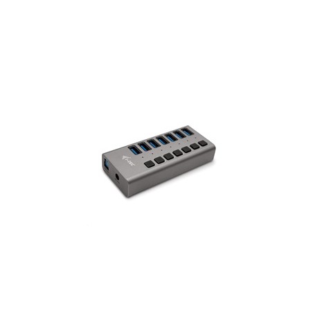 i-tec USB 3.0 nabíjecí HUB 7port + Power Adapter 36 W
