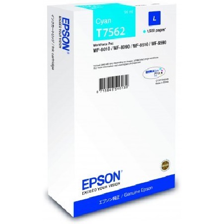 Epson Ink cartridge Cyan DURABrite Pro, size L