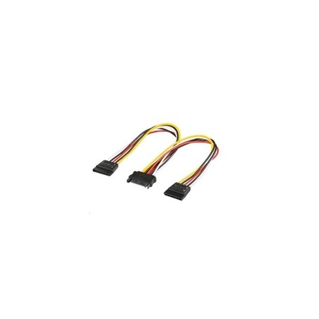 PREMIUMCORD Kabel SATA napájecí (Y) k HDD (2xF/1xM, 16cm, rozdvojka)