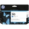 HP 745 inkoustová náplň azurová, F9J97A