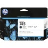HP 745 inkoustová náplň matná černá, F9J99A