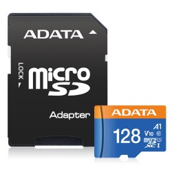 ADATA MicroSDXC karta 128GB Premier UHS-I Class 10 + adaptér