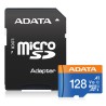 ADATA MicroSDXC karta 128GB Premier UHS-I Class 10 + adaptér