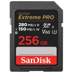 SanDisk SDXC karta 256GB Extreme PRO (280 MB/s Class 10, UHS-II V60)