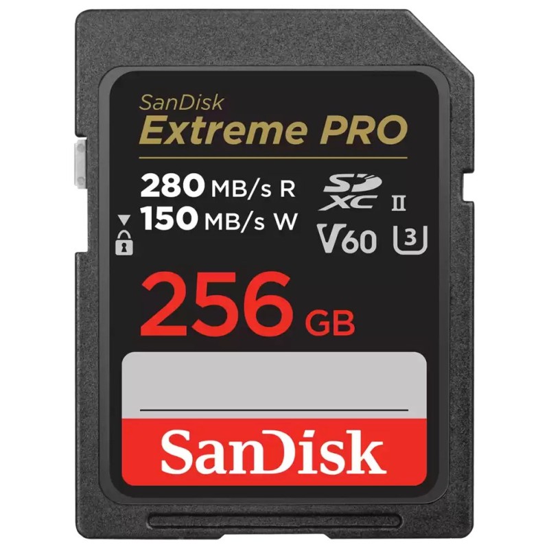 SanDisk SDXC karta 256GB Extreme PRO (280 MB/s Class 10, UHS-II V60)