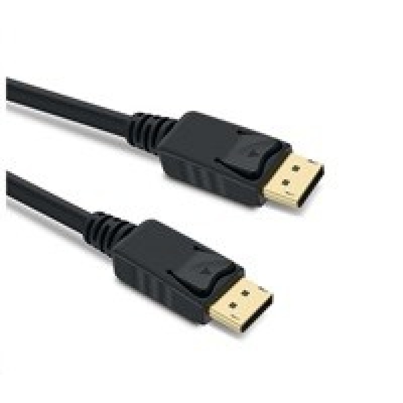 PREMIUMCORD Kabel DisplayPort 1.4 přípojný kabel M/M, zlacené konektory, 2m
