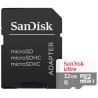 SanDisk MicroSDHC karta 32GB Ultra (100MB/s, Class 10, Android) + adaptér