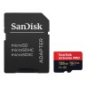 SanDisk micro SDXC karta 128GB Extreme PRO (200 MB/s Class 10, UHS-I U3 V30) + adaptér