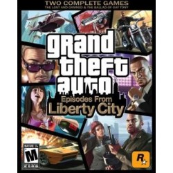 Grand Theft Auto Episodes from Liberty City, G – herní rozšíření pro PC (elektronická licence)