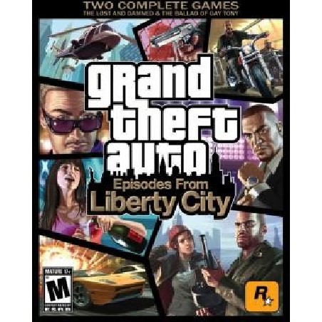 Grand Theft Auto Episodes from Liberty City, G – herní rozšíření pro PC (elektronická licence)
