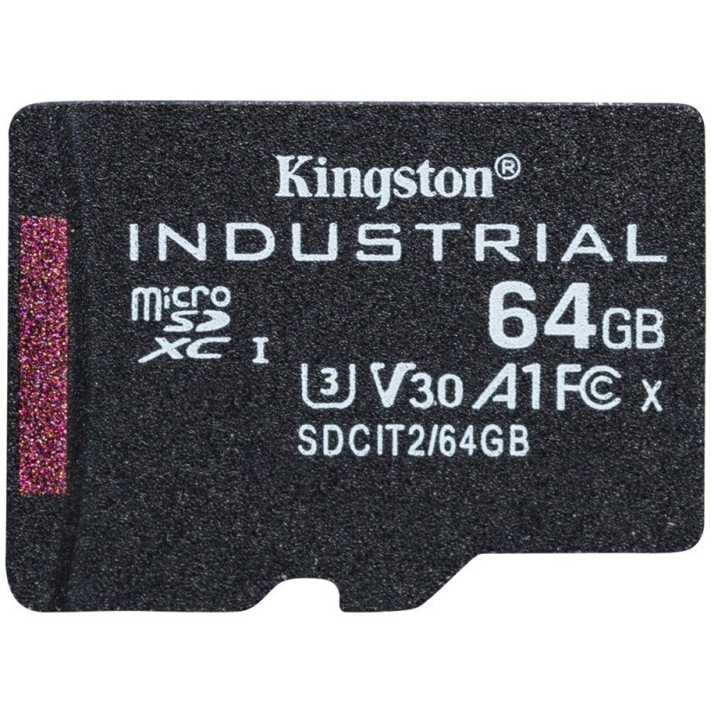 Kingston Industrial/micro SDHC/64GB/UHS-I U3 / Class 10