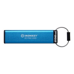 Kingston Ironkey Keypad 200C/256GB/USB 3.0/USB-C/Modrá
