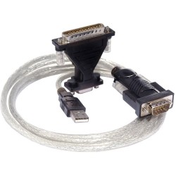 PREMIUMCORD Kabel adaptér USB - sériový port (COM, RS232, redukce)