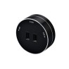 Viking zásuvkový modul A50, 2x USB-A, černá