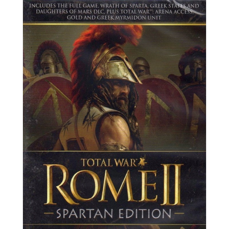 Total War Rome II Spartan Edition – hra pro PC (elektronická licence)