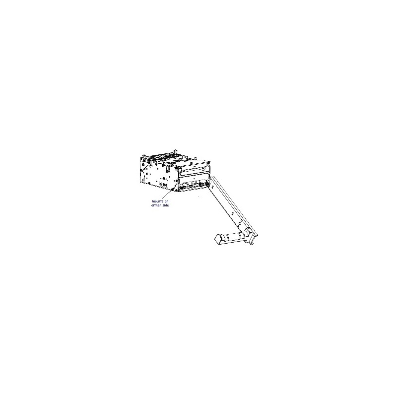 KIOSK - KIT ROLL HOLDER TTP 2000 P1014125