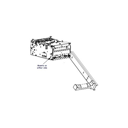 KIOSK - KIT ROLL HOLDER TTP 2000 P1014125