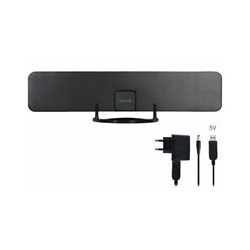 EVOLVEO Xany 2B, 230/5V, aktivní pokojová anténa FM/DAB+/DVB-T2, filtr LTE,4G,5G