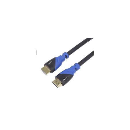 PREMIUMCORD Kabel HDMI - Ultra HDTV, 1m (Color, zlacené konektory)