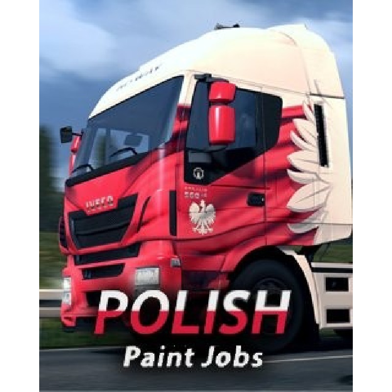 Euro Truck Simulátor 2 Polish Paint Jobs Pack – herní rozšíření pro PC (elektronická licence)