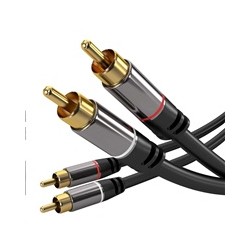 PREMIUMCORD kabel, 2x CINCH-2x CINCH M/M, 1.5m