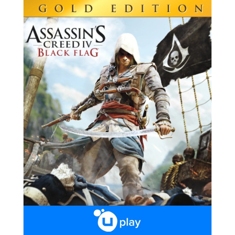 Assassins Creed 4 Black Flag Gold Edition – hra pro PC (elektronická licence)