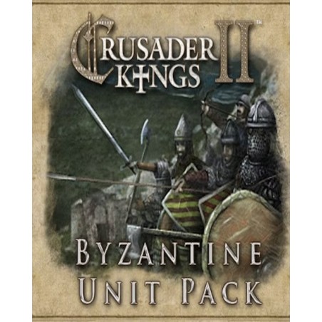 Crusader Kings II Byzantine Unit Pack – herní rozšíření pro PC (elektronická licence)