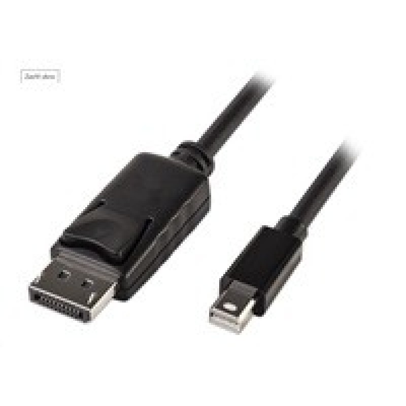 PREMIUMCORD Mini DisplayPort - DisplayPort V1.2 přípojný kabel M/M 1m