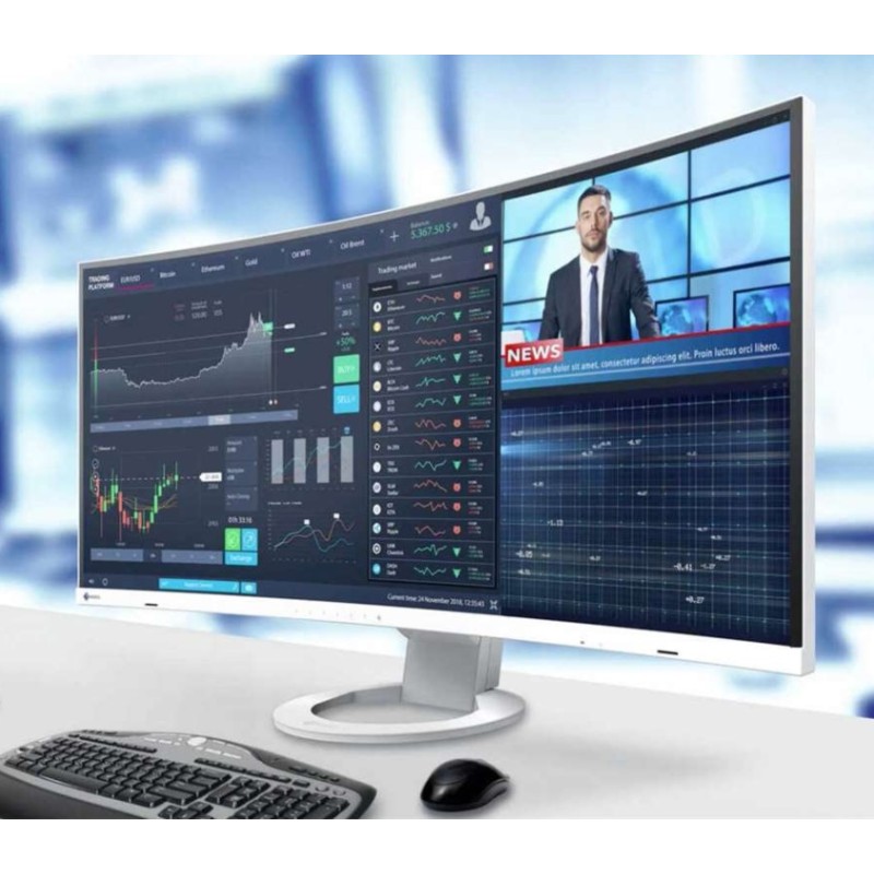 EIZO FlexScan/EV3895/37,5"/IPS/QHD+/60Hz/5ms/White/5R