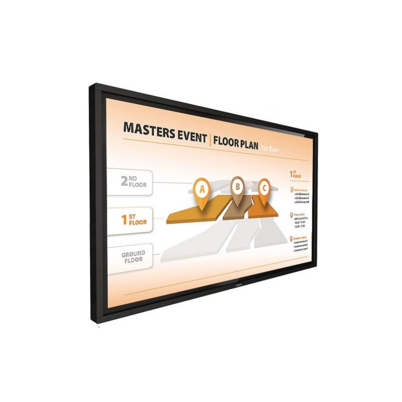 43" D-LED Philips 43BDL3452T-UHD,IPS,400c,IR,18/7