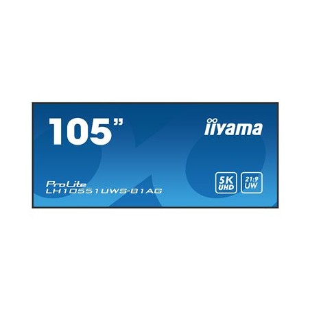 105" iiyama LH10551UWS-B1AG: IPS,5K,USB-C,24/7