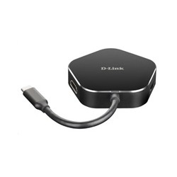 D-Link DUB-M420 4-in-1 USB-C Hub with HDMI and Power Delivery