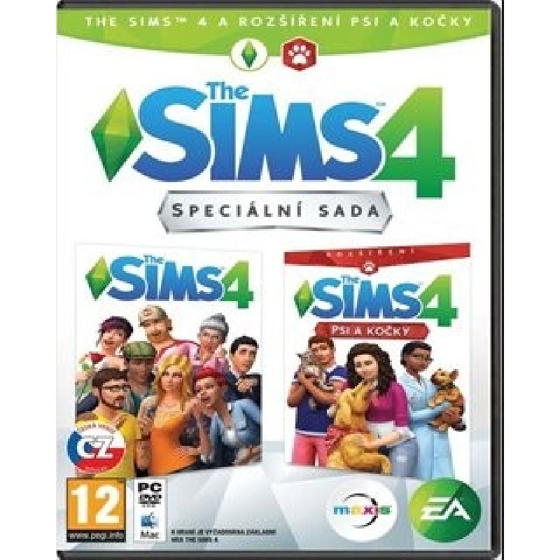 The Sims 4 + rozšíření Psi a kočky – hra pro PC (elektronická licence)