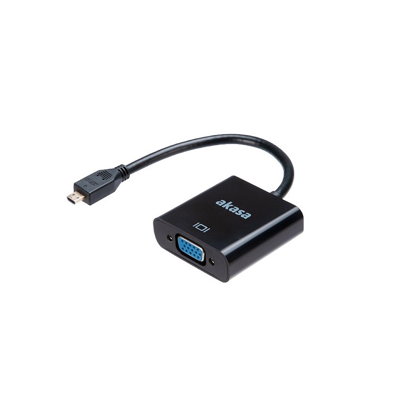 AKASA - Micro HDMI na VGA převodník