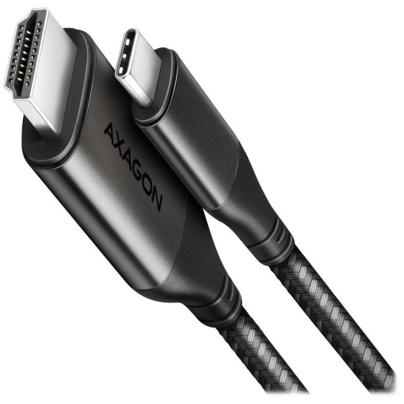AXAGON RVC-HI2MC, USB-C - HDMI 2.0a redukce / kabel 1.8m, 4K/60Hz HDR10