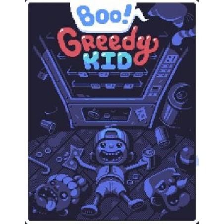 Boo! Greedy Kid – hra pro PC (elektronická licence)