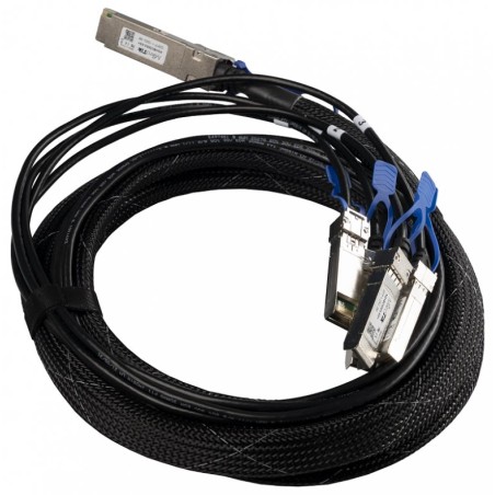 MikroTik XQ+BC0003-XS+ QSFP28 na 4xSFP28 rozbočovací kabel