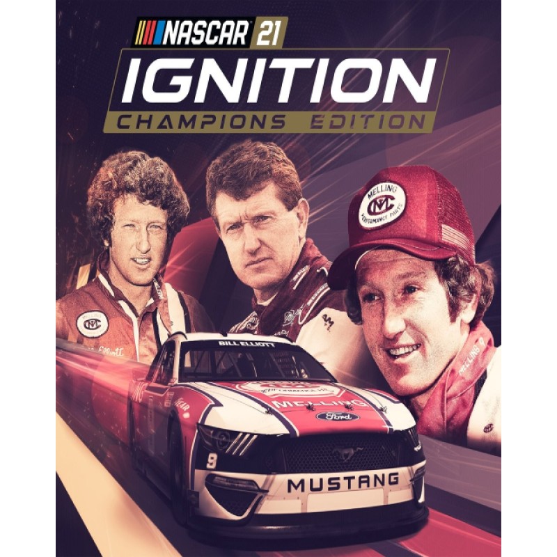 NASCAR 21 Ignition Champions Edition – hra pro PC (elektronická licence)