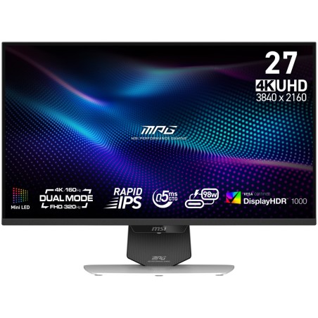 MSI MPG/274URDFW E16M/27"/IPS/4K UHD/160Hz/0,5ms/Bílá/3R