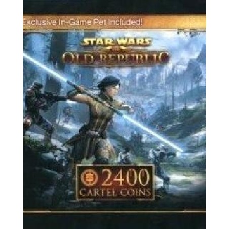 Star Wars The Old Republic 2400 Cartel Coins – herní rozšíření pro PC (elektronická licence)