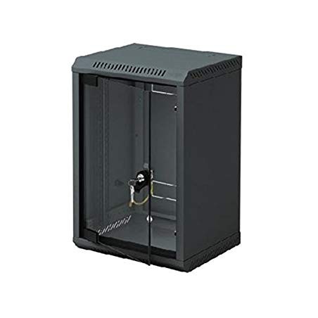 10" rack jednodílný 4U/260 TRITON černý dveře sklo