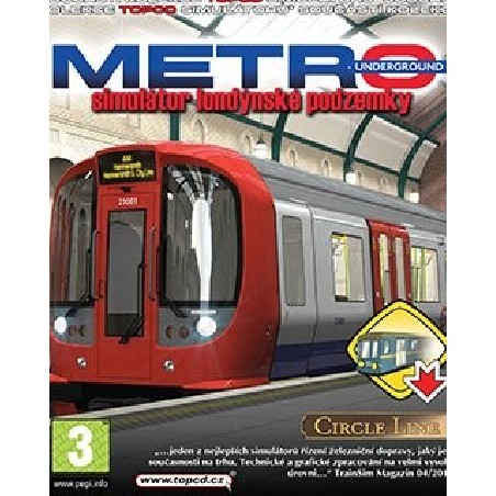 Metro Simulátor londýnské podzemky – hra pro PC (elektronická licence)
