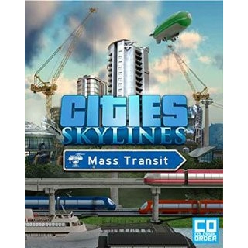 Cities Skylines Mass Transit – herní rozšíření pro PC (elektronická licence)