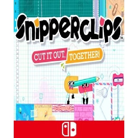 Snipperclips Cut it out, together! – hra pro Nintendo Switch (elektronická licence)